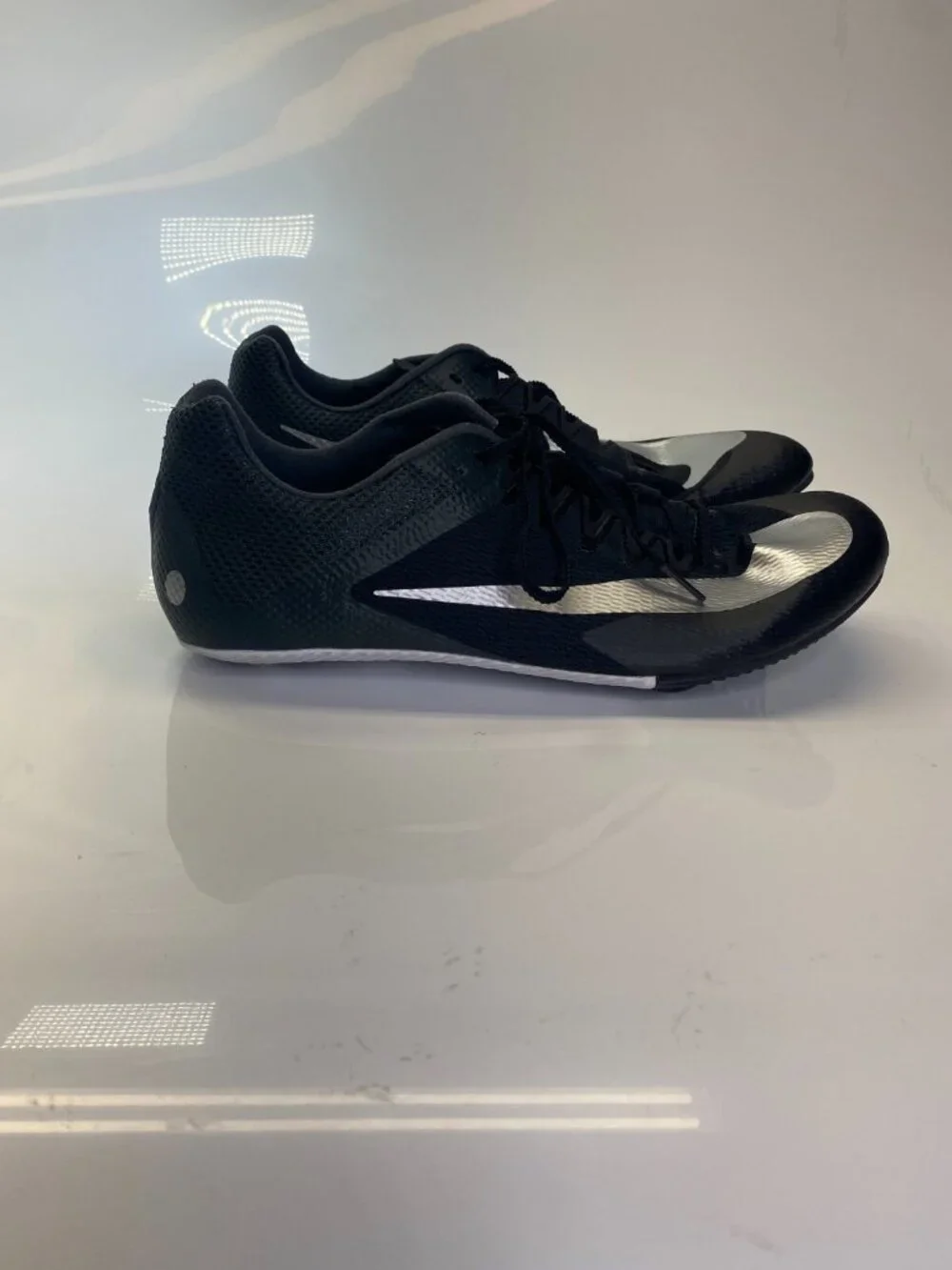 Nike Men's Zoom Rival DC8753-001 Black Track Cleats Sz 11.5